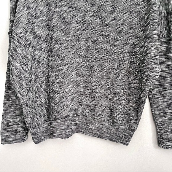 Anthropologie Damiana Slouchy Black and Grey Pullover Sweater Size XS Minimal - Picture 8 of 9